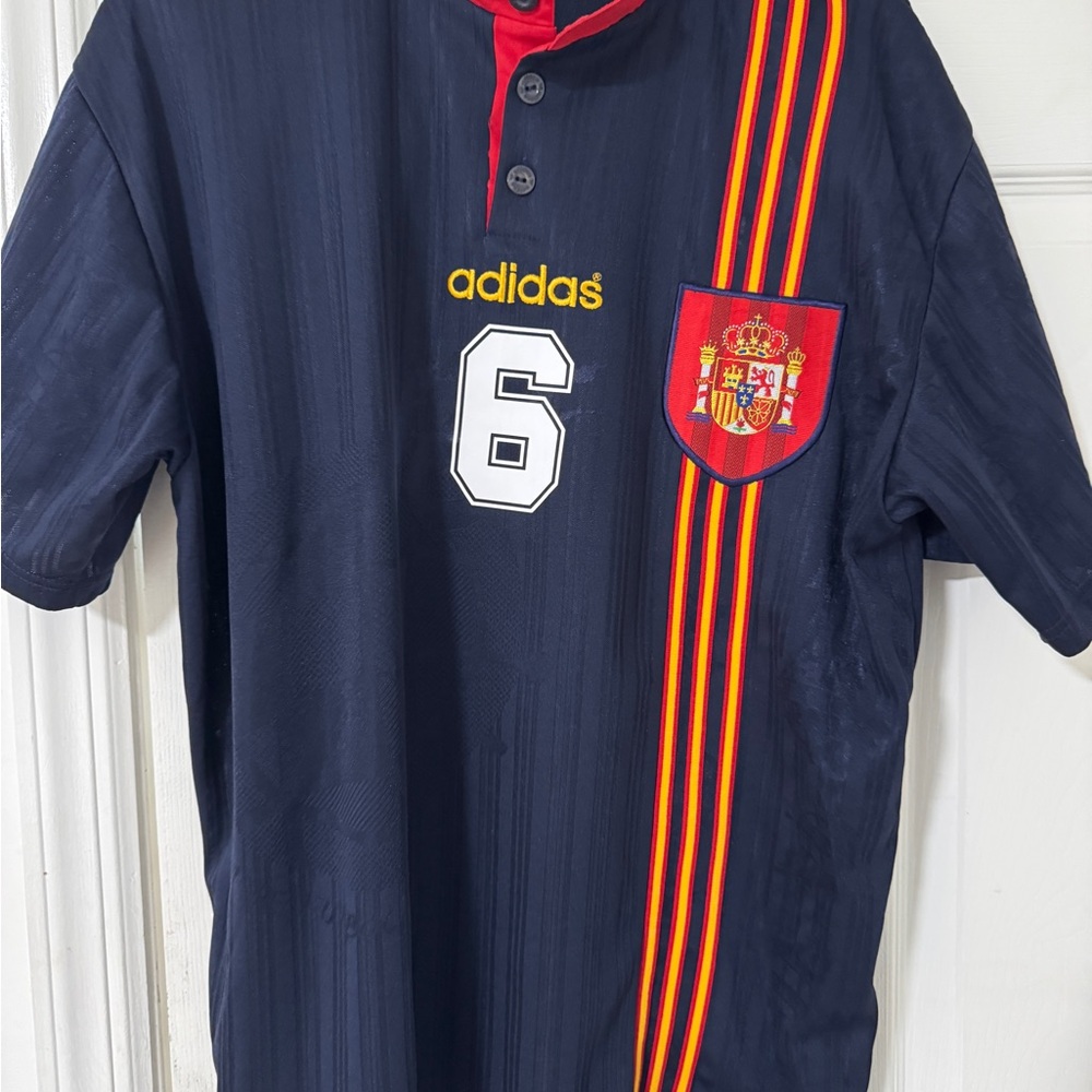 SPAIN 1996 ORIGINAL JERSEY HIERRO ADIDAS KIT